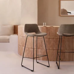 Kave Home Barkruk Zahara Bruin
