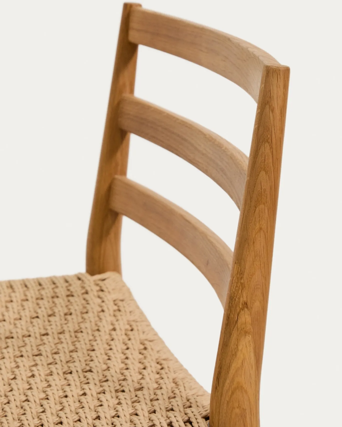 Kave Home Barstoel Analy Eikenhout Naturel 65cm