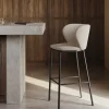 Kave Home Barstoel Ciselia Beige Chenille