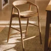 Kave Home Barstoel Derile Eiken Naturel/Beige