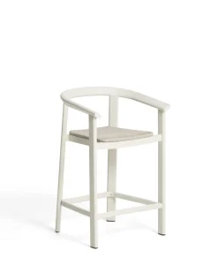 Kave Home Barstoel Erice Aluminium/Touw Beige