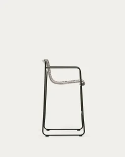 Kave Home Barstoel Maurina Outdoor Grijs/Groen