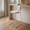 Kave Home Barstoel Meli Chenille Beige