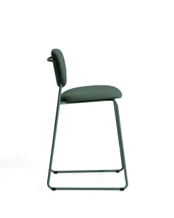 Kave Home Barstoel Meli Chenille Groen