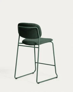Kave Home Barstoel Meli Chenille Groen