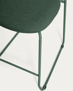 Kave Home Barstoel Meli Chenille Groen