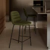 Kave Home Barstoel Zunilda Donkergroen Chenille
