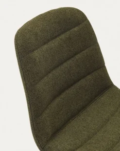Kave Home Barstoel Zunilda Donkergroen Chenille