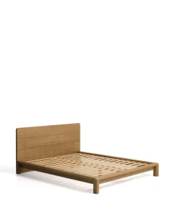 Kave Home Bed Arelida Eiken Lichtbruin 160x200cm