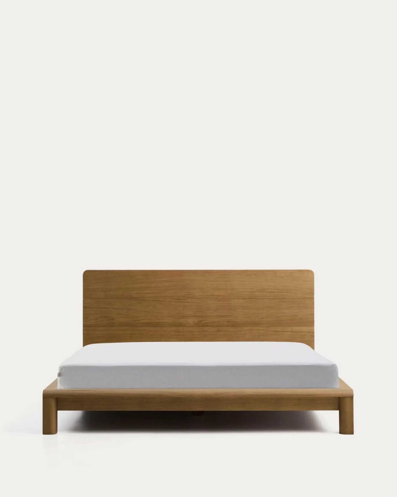 Kave Home Bed Arelida Eiken Lichtbruin 160x200cm