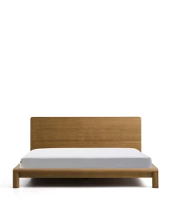 Kave Home Bed Arelida Eiken Lichtbruin 180x200cm