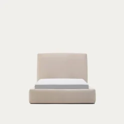 Kave Home Bed Blok Beige 90x200cm