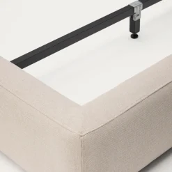 Kave Home Bed Blok Beige 90x200cm
