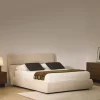 Kave Home Bed Dafra Chenille Beige 180x200cm