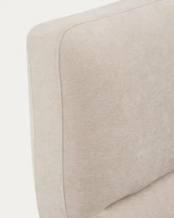 Kave Home Bed Dafra Chenille Beige 180x200cm
