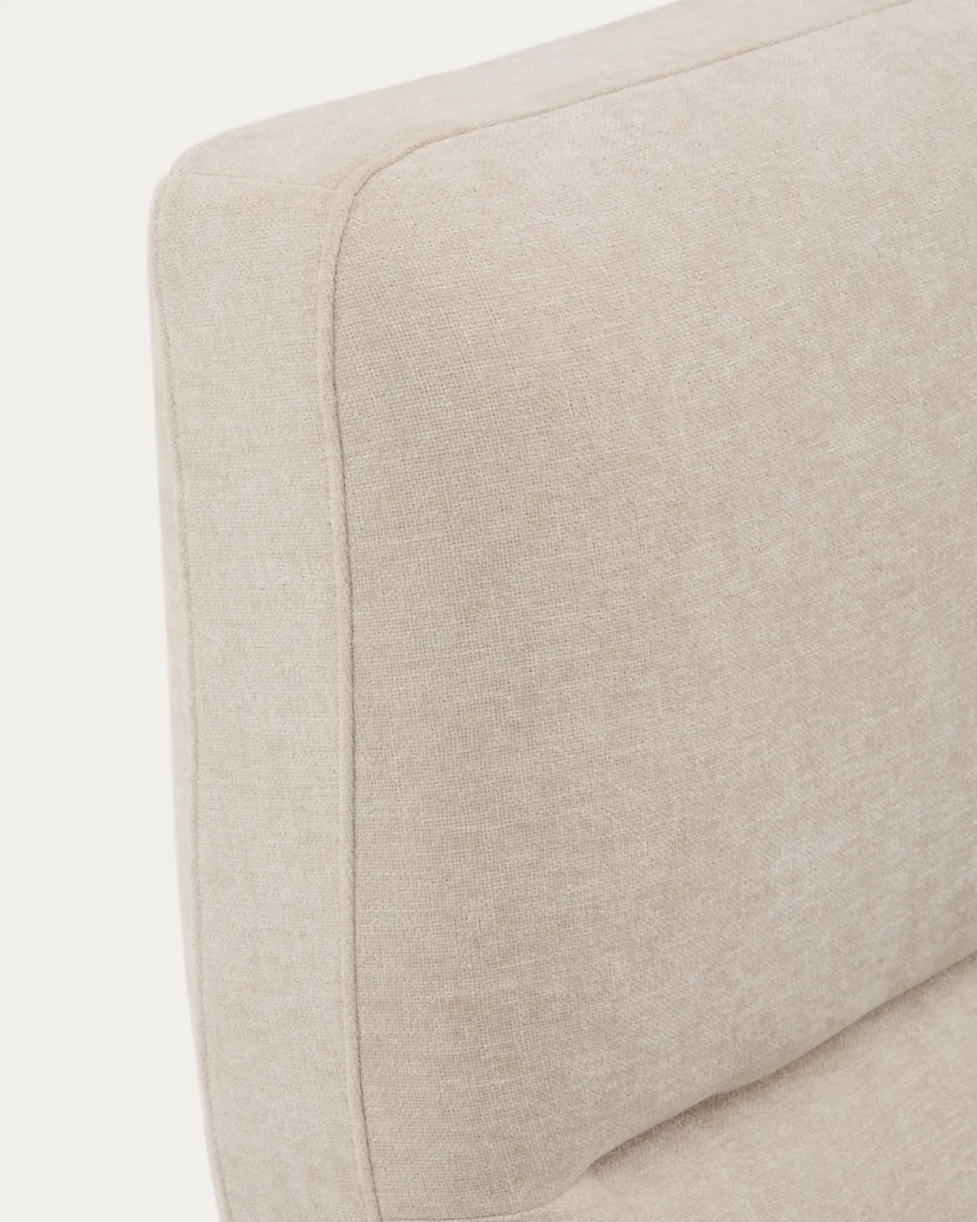 Kave Home Bed Dafra Chenille Beige 180x200cm