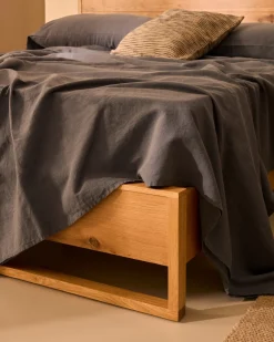 Kave Home Bedframe Alguema Naturel 180x200cm
