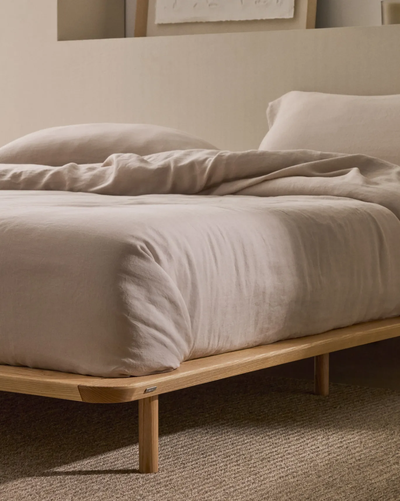 Kave Home Bedframe Anielle Essenhout 160x200cm