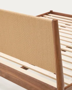 Kave Home Bedframe Elan Notenhout 180x200cm