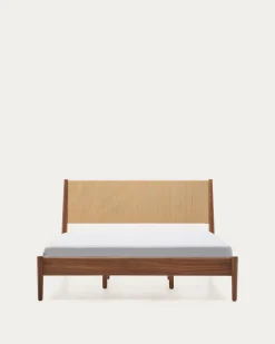 Kave Home Bedframe Elan Notenhout 160x200cm