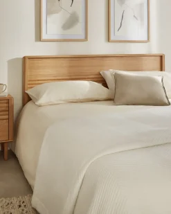 Kave Home Bedframe Lenon Naturel 160x200cm