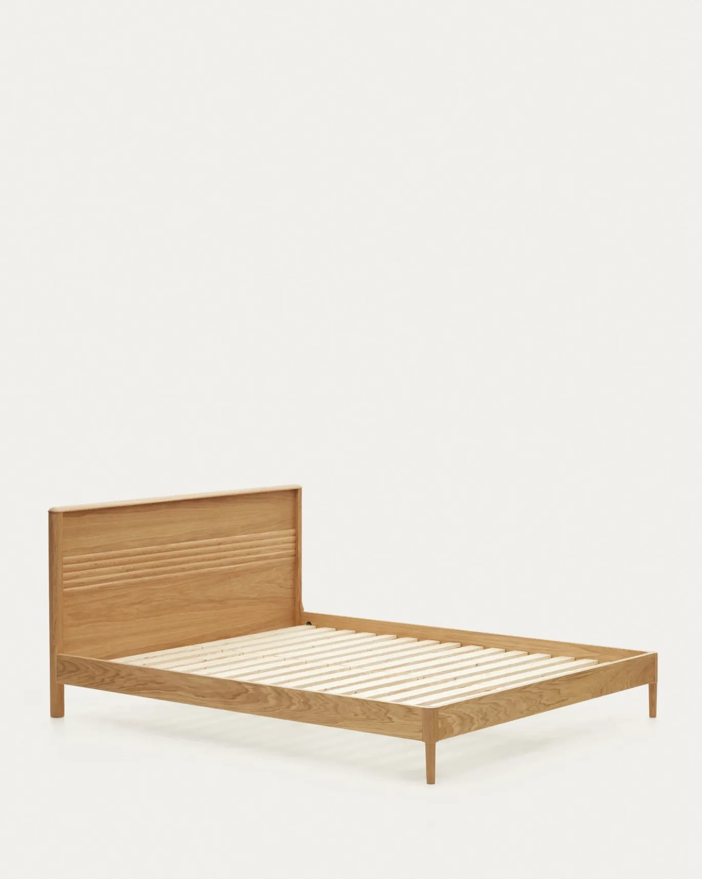 Kave Home Bedframe Lenon Naturel 160x200cm