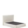 Kave Home Bed Jaira Chenille Wit 160x200cm