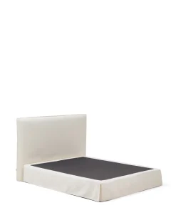 Kave Home Bed Jaira Chenille Wit 160x200cm
