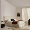 Kave Home Bed Jaira Chenille Wit 180x200cm