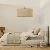 Kave Home Bed Martina met Afneembare Hoes Ecru Chenille voor Matras 160x200cm