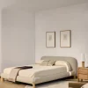 Kave Home Bed Odina Bouclé Ecru 160x200cm
