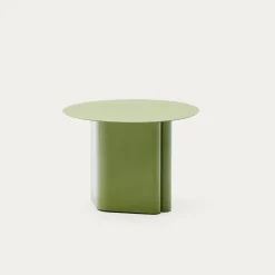 Kave Home Bijzettafel Arvin Groen Ø55cm