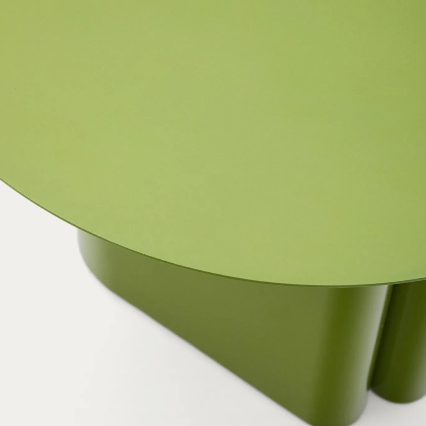 Kave Home Bijzettafel Arvin Groen Ø55cm