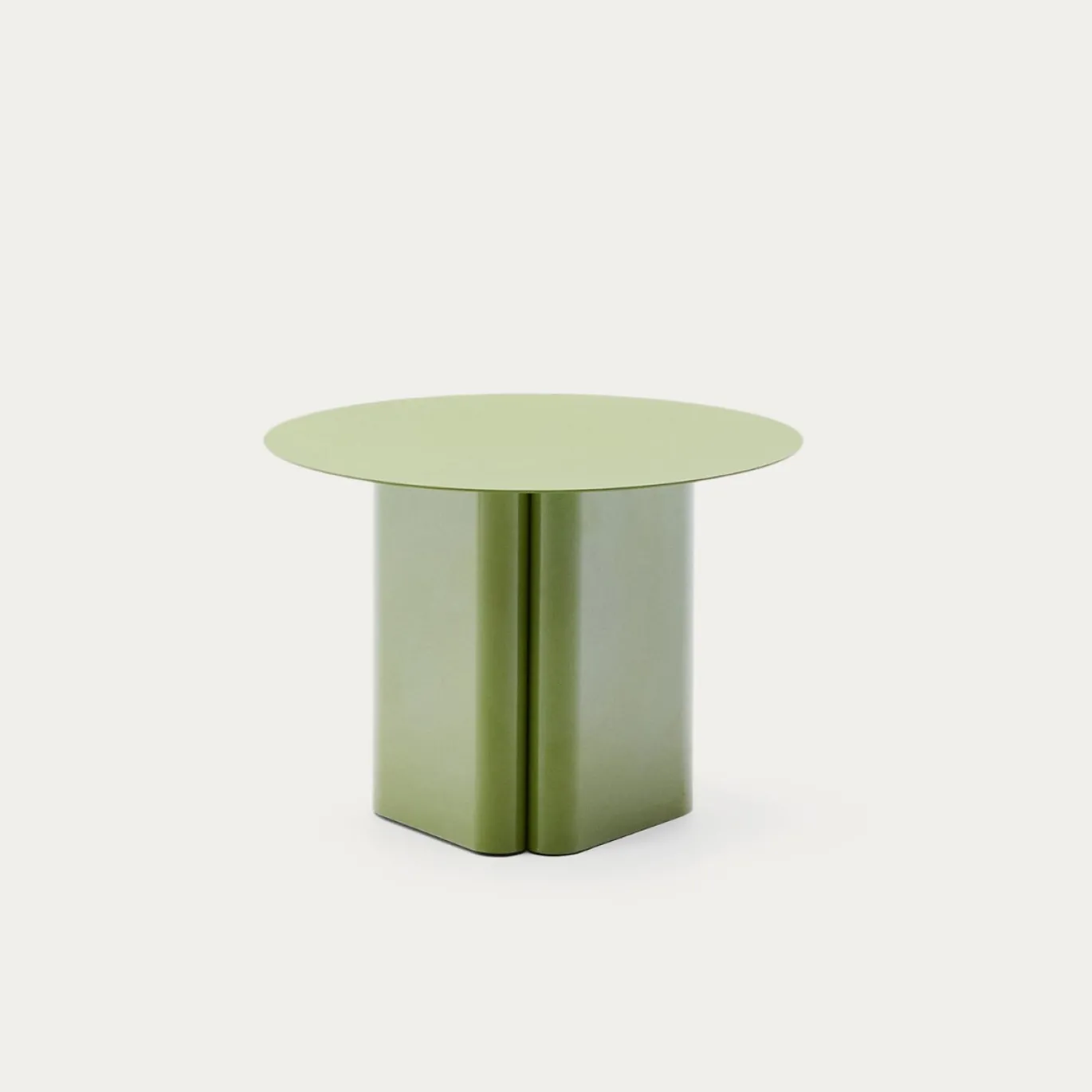 Kave Home Bijzettafel Arvin Groen Ø55cm