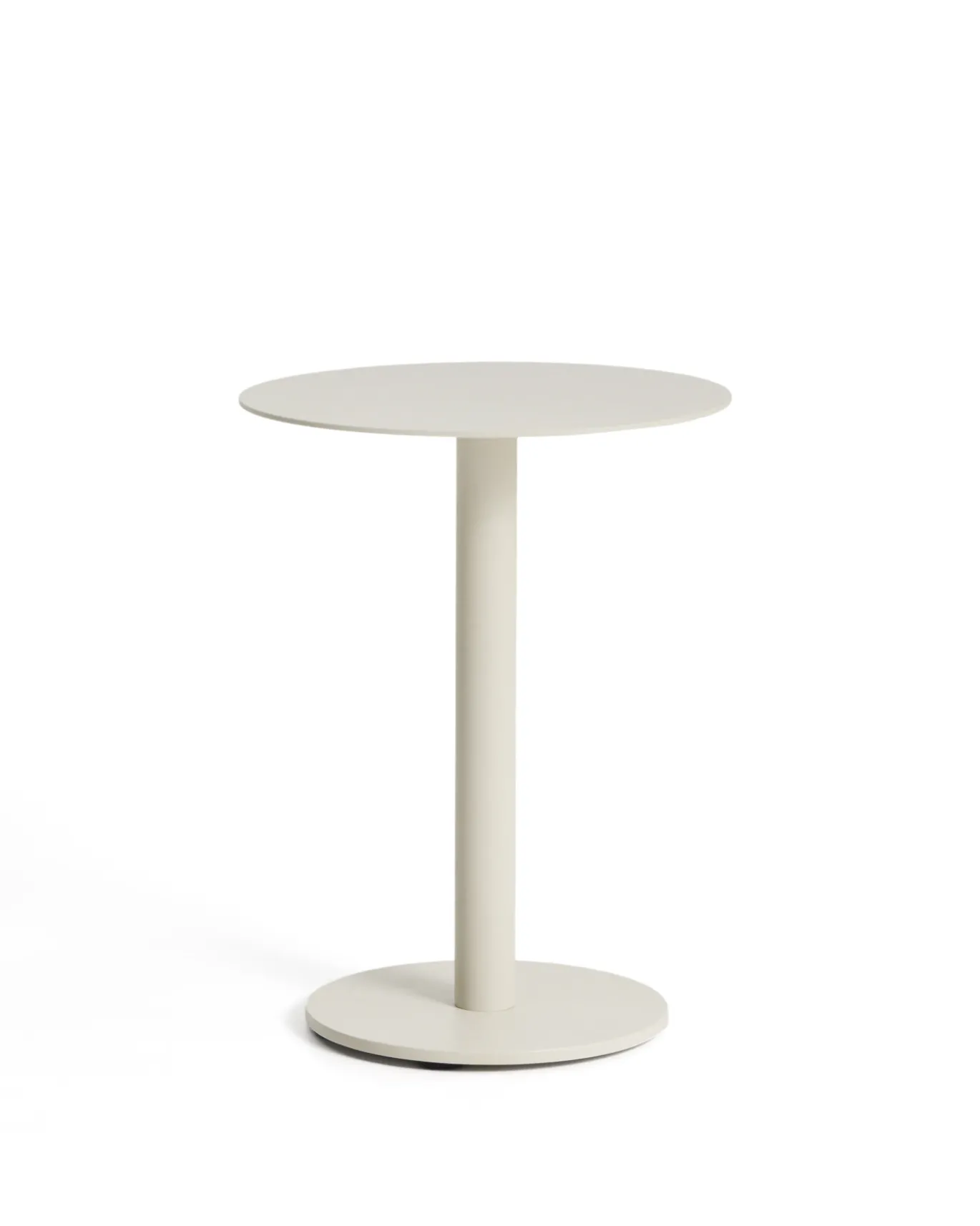 Kave Home Bijzettafel Asinara Aluminium Taupe Ø40cm