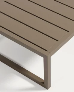Kave Home Bijzettafel Comova Outdoor Groen Aluminium 60x60cm