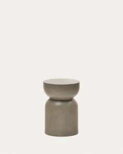 Kave Home Bijzettafel Garbet Rond Cement Ø32cm