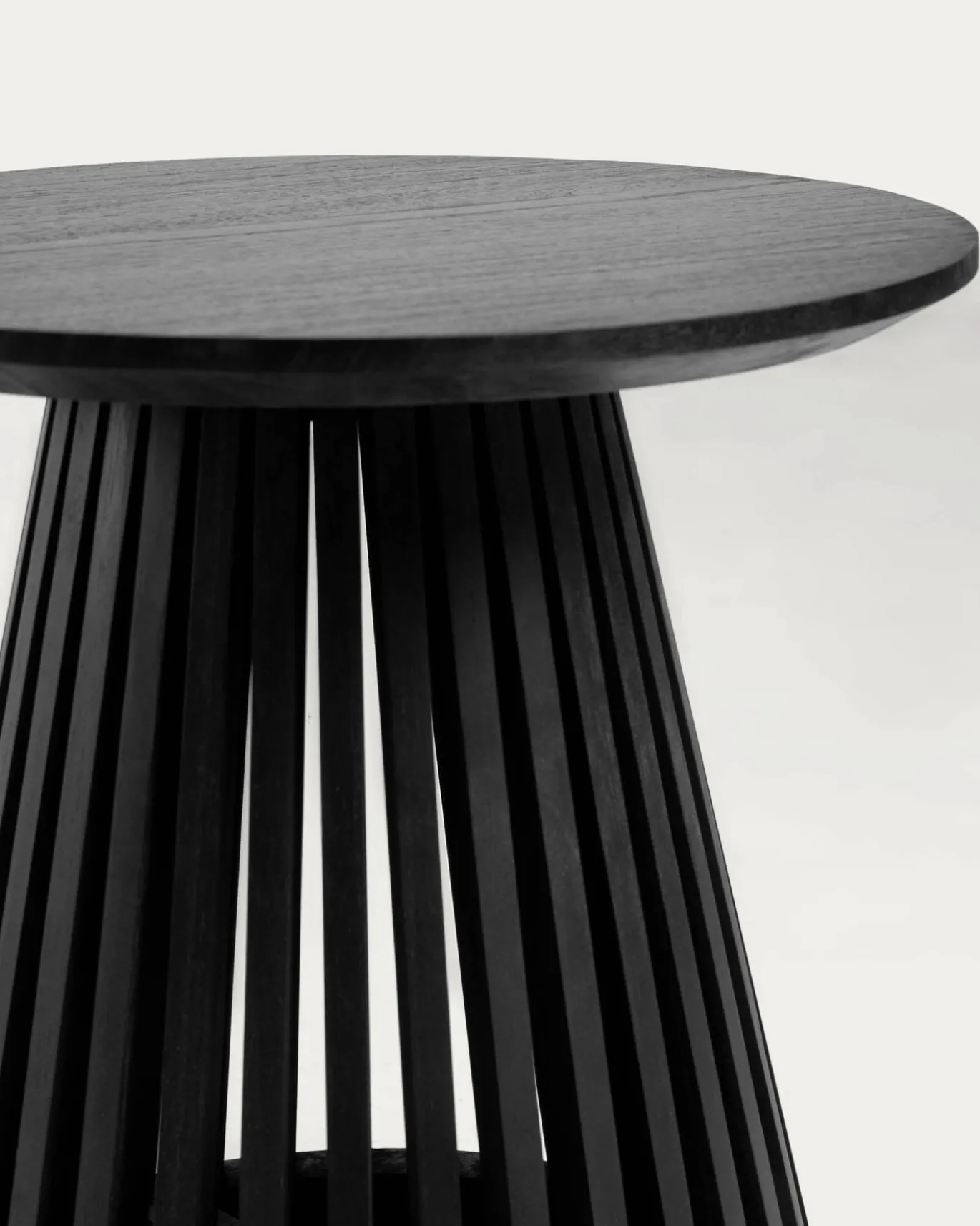 Kave Home Bijzettafel Jeanette Ø50cm Zwart