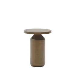 Kave Home Bijzettafel Malya Koper Ø40cm