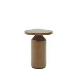 Kave Home Bijzettafel Malya Koper Ø40cm