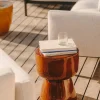 Kave Home Bijzettafel Mesquida Outdoor Keramiek Terracotta Ø35cm