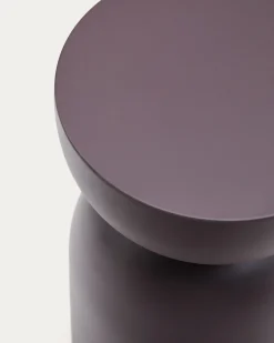 Kave Home Bijzettafel Rachell Metaal Paars Geschilderd Ø30,5cm