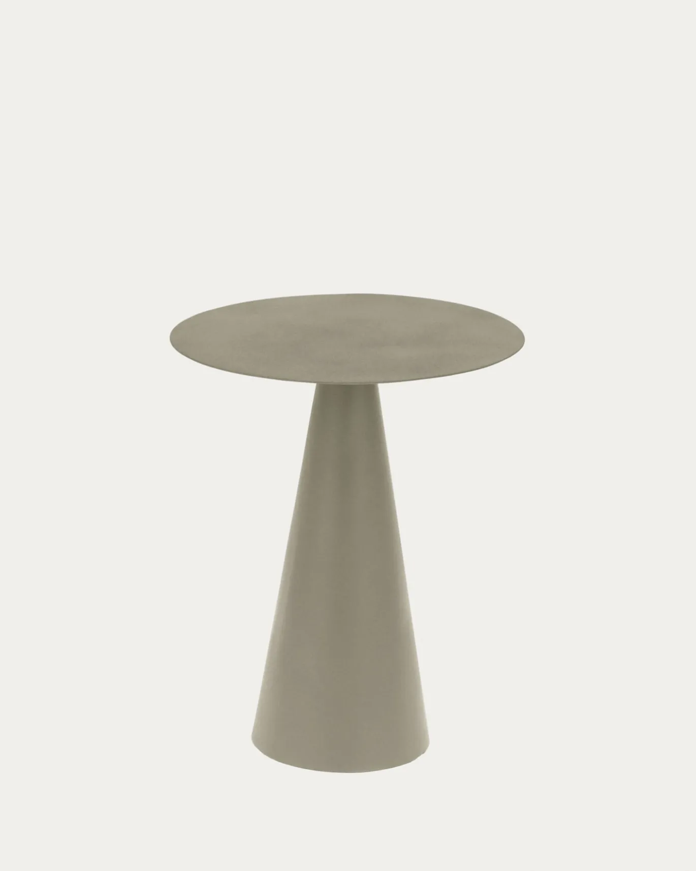 Kave Home Bijzettafel Shirel Ø40cm Groen