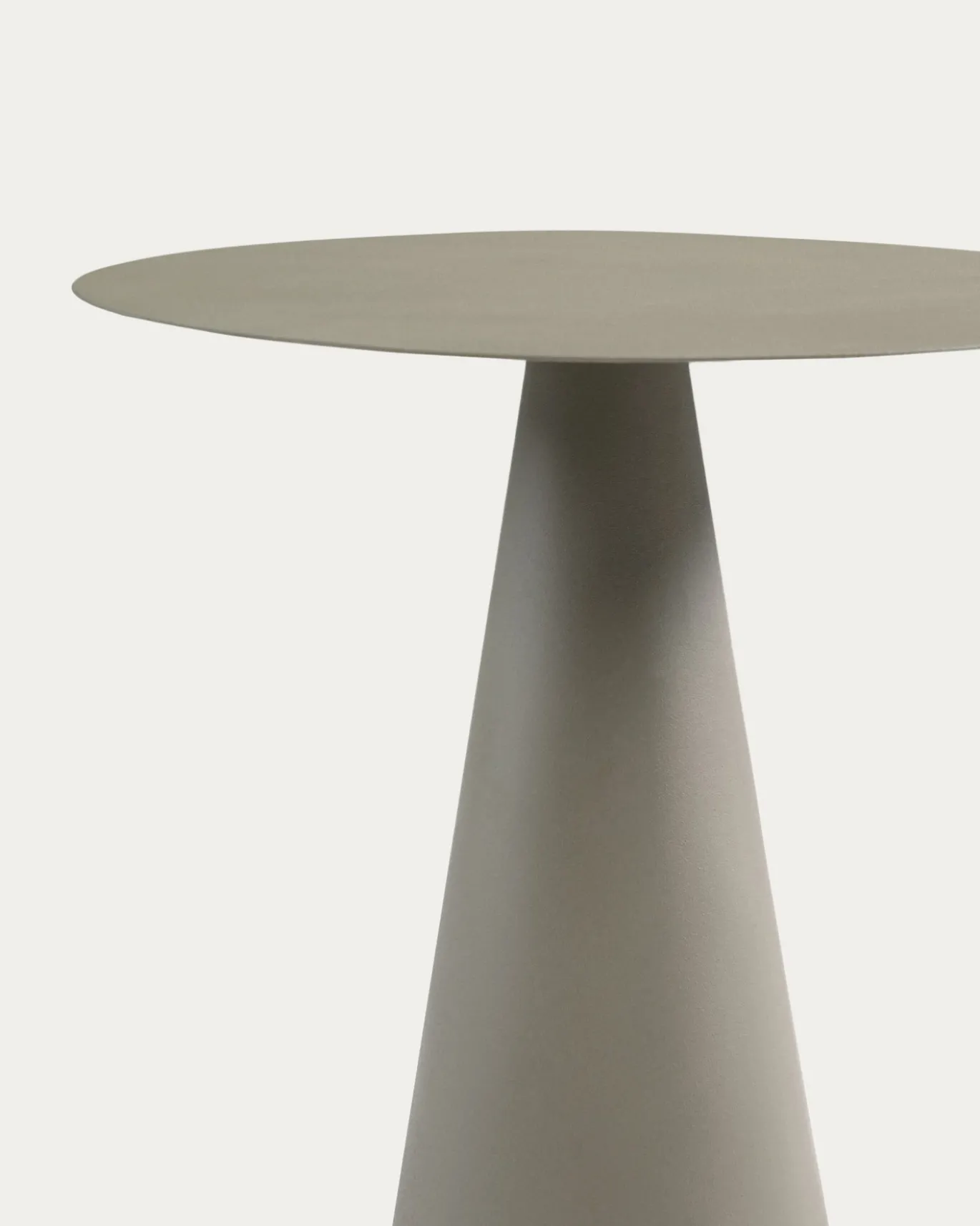 Kave Home Bijzettafel Shirel Ø40cm Groen