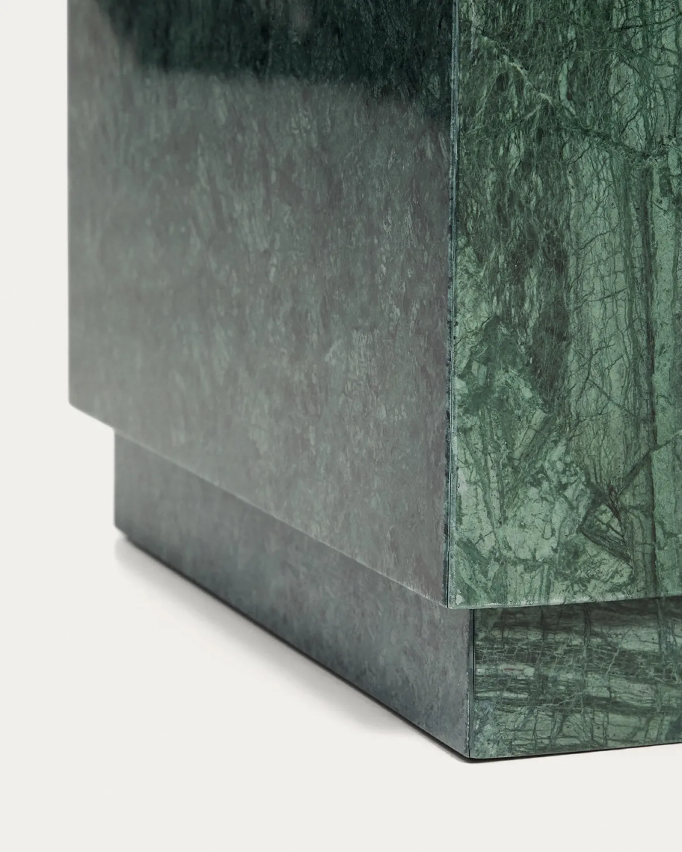 Kave Home Bijzettafel Sorein Marmer Groen 40cm