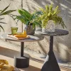 Kave Home Bijzettafeltje Delano Grijs Terrazzo Ø55cm