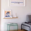 Kave Home Bijzettafeltjes Burano Set 2 Glas