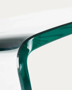 Kave Home Bijzettafeltjes Burano Set 2 Glas