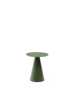 Kave Home Bijzettafel Wilshire Glas Groen Ø30cm