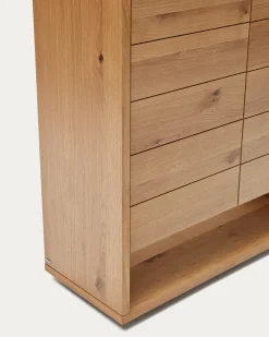 Kave Home Buffetkast Alguema Eikenfineer Naturel 100x163,5cm